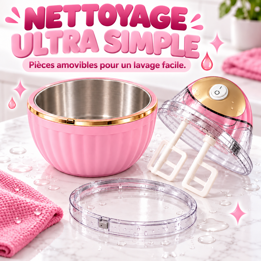 Nettoyage ultra simple, pièces amovibles